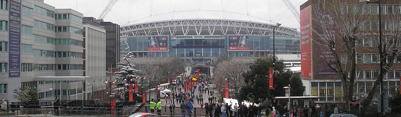 find gas courses near wembley