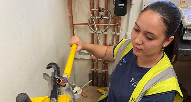 From plumbing apprentice to fully-fledged gas engineer