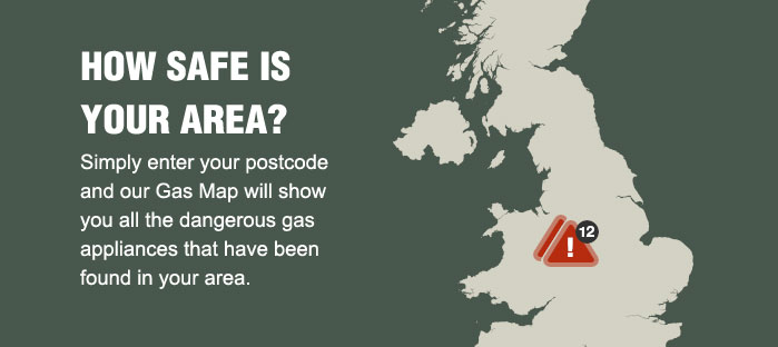 Gas safe map