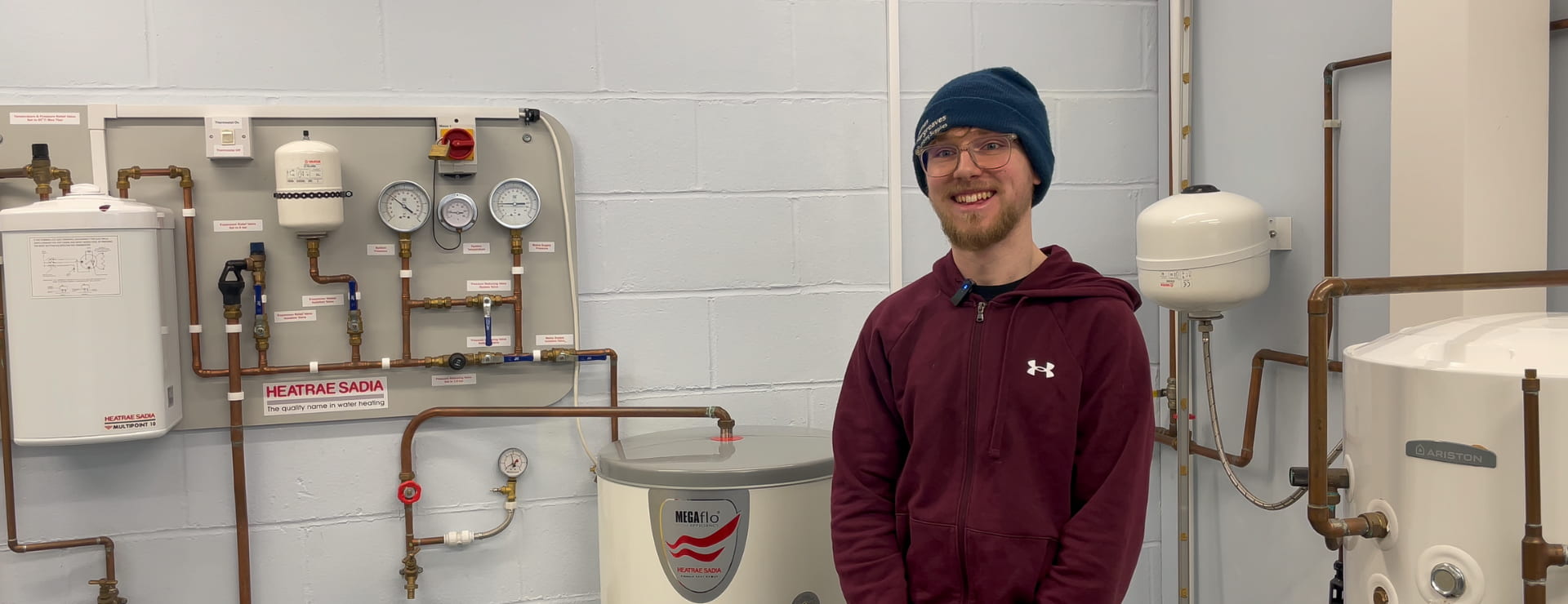 Josh, a Logic4training student that chose to learn a trade instead of going to university