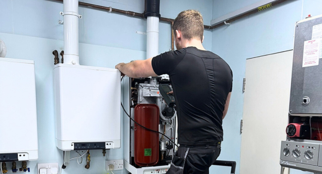 Trades student completing their training to earn more money