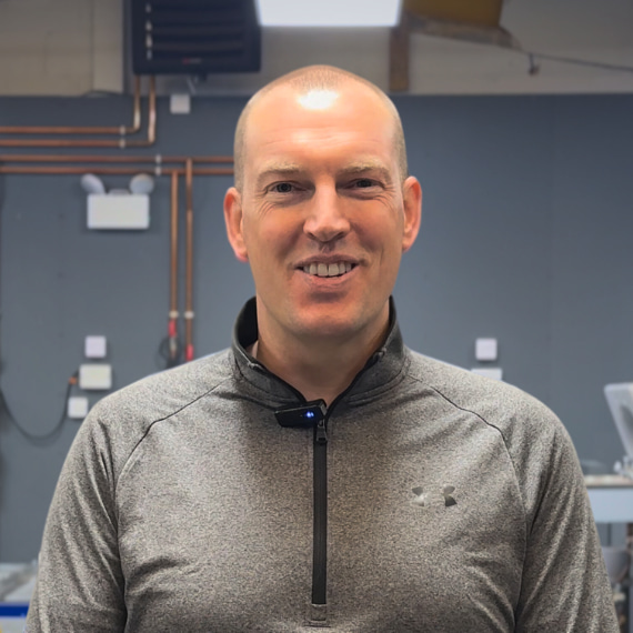 plumbing student (Charlie) headshot