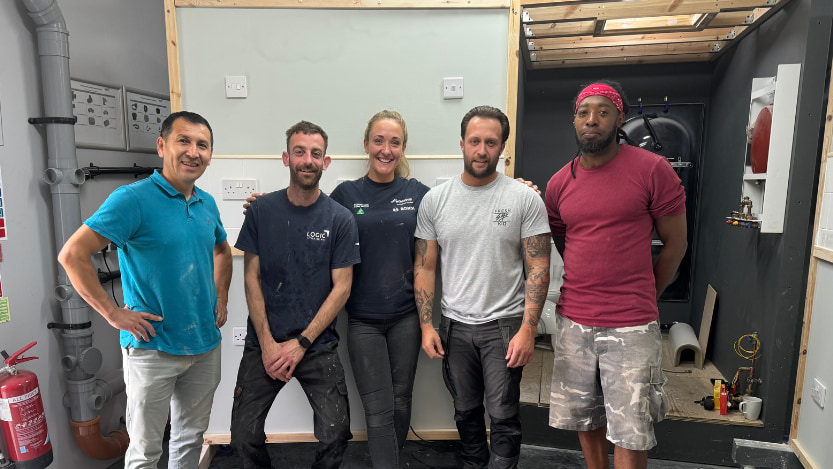 a class of Logic4training student after finishing their course