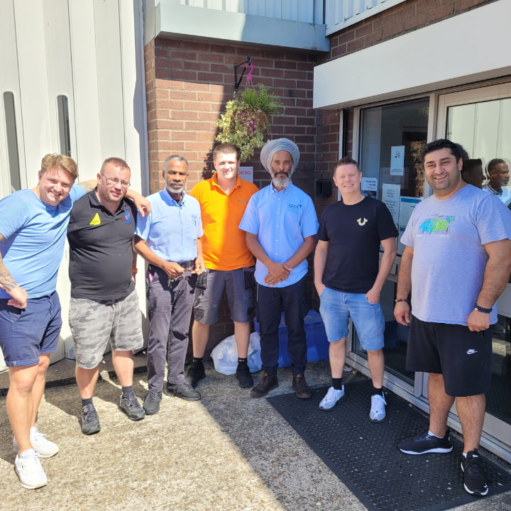 A Logic4training electrical class after they have finished their electrician course