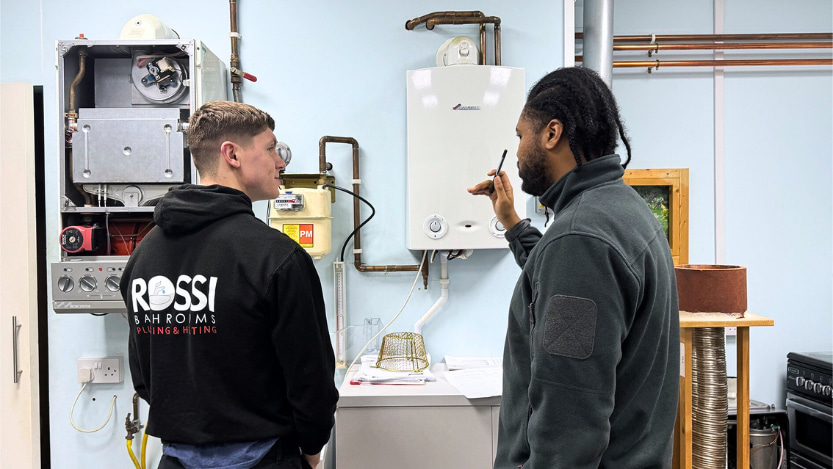 2 Logic4training gas students who changed career to become a gas engineer