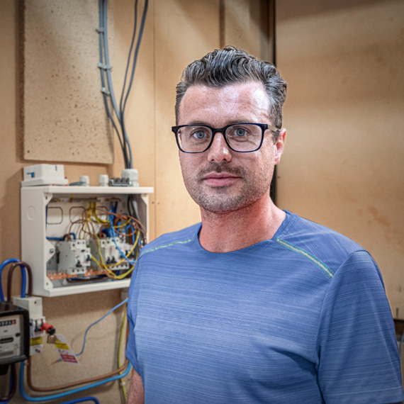A Logic4training candidate after they completed their 2357 Level 3 Electrical NVQ