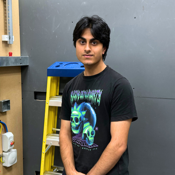 A Logic4training electrical candidate after their electrical course