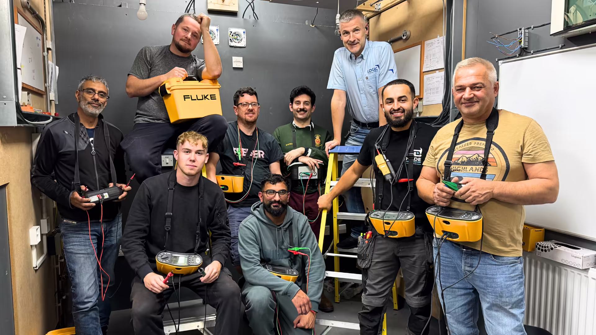 A Logic4training electrical class photo